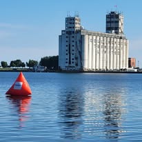 Open water swimming event